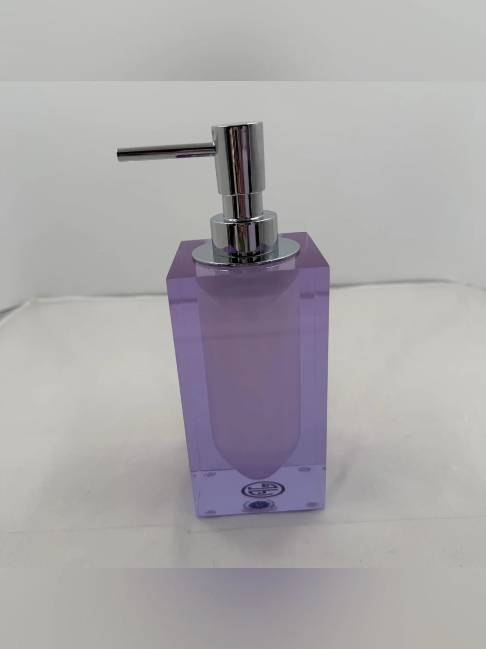 Jonathan Adler Lavender Acrylic Hollywood Soap Dispenser